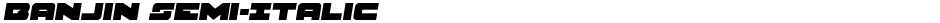 Banjin Semi-ItalicDemo