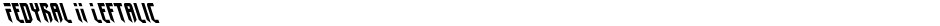 Fedyral II LeftalicDemo