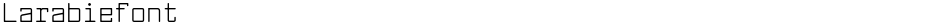 LarabiefontDemo