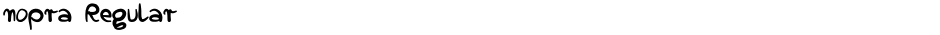 nopra RegularDemo