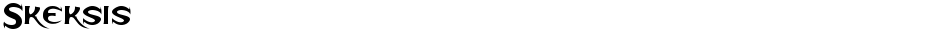 SkeksisDemo