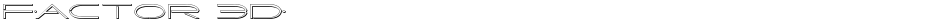 Factor 3DDemo