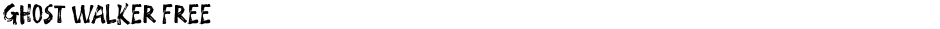 GHOST WALKER FREEDemo