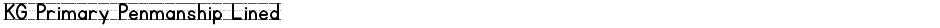 KG Primary Penmanship LinedDemo
