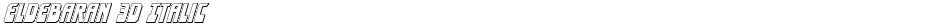 Eldebaran 3D ItalicDemo