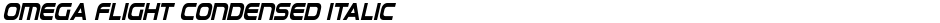 Omega Flight Condensed ItalicDemo