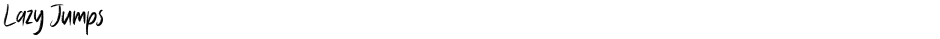Lazy JumpsDemo