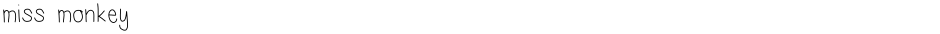 miss monkeyDemo