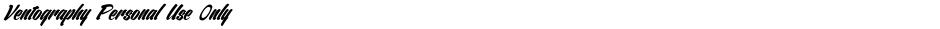 Ventography Personal Use OnlyDemo