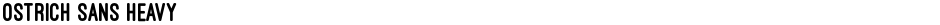 Ostrich Sans HeavyDemo