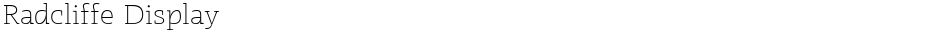 Radcliffe DisplayDemo