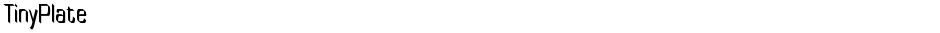 TinyPlateDemo
