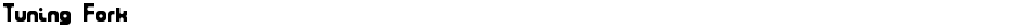 Tuning ForkDemo