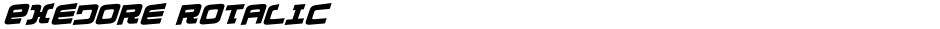 Exedore RotalicDemo