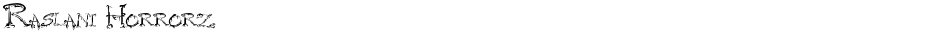 Raslani HorrorzDemo