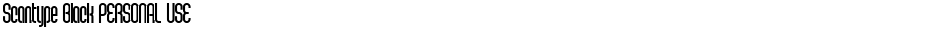 Scantype Black PERSONAL USEDemo