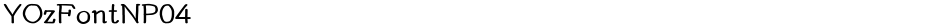 YOzFontNP04Demo