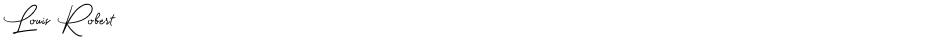 Louis RobertDemo
