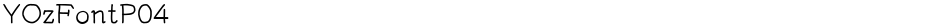 YOzFontP04Demo
