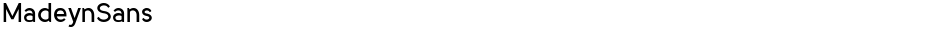 MadeynSansDemo