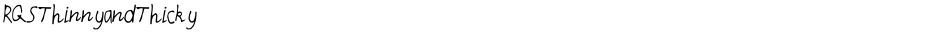 RQSThinnyandThickyDemo