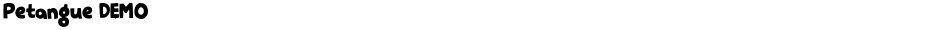 Petangue DEMODemo