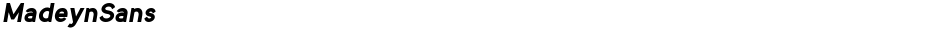 MadeynSansDemo