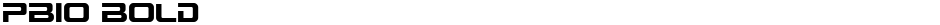 PBIO BoldDemo