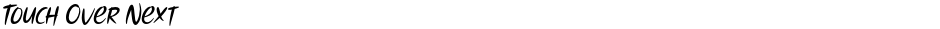 Touch Over NextDemo