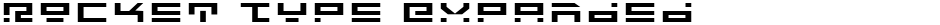 Rocket Type ExpandedDemo