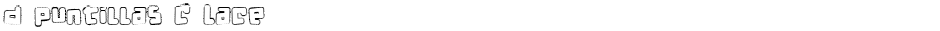 d puntillas C LaceDemo