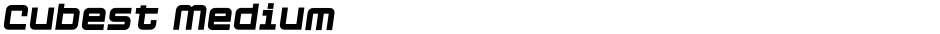 Cubest MediumDemo