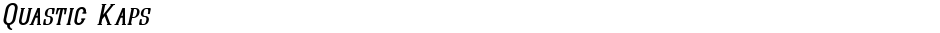Quastic KapsDemo