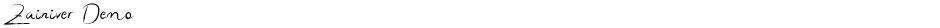 Zainiver DemoDemo