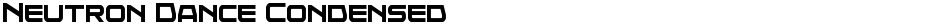 Neutron Dance CondensedDemo