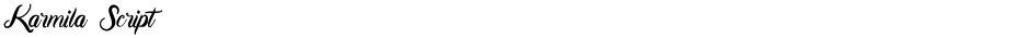Karmila ScriptDemo