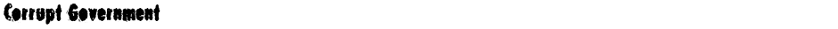 Corrupt GovernmentDemo