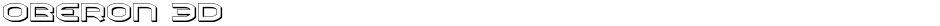 Oberon 3DDemo