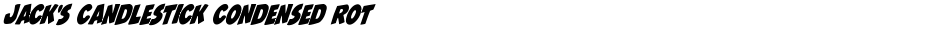 Jack's Candlestick Condensed RotalicDemo