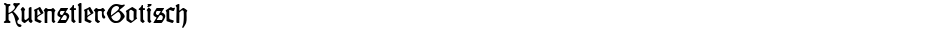 KuenstlerGotischDemo