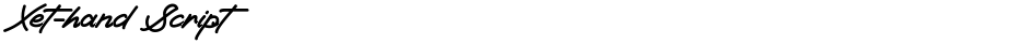 Xet-hand ScriptDemo