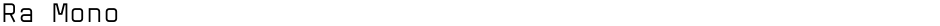 Ra MonoDemo