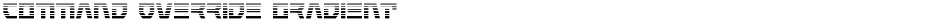 Command Override GradientDemo