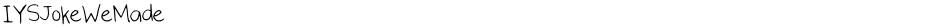 IYSJokeWeMadeDemo