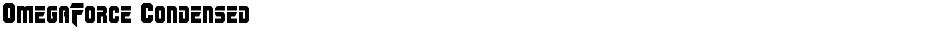 OmegaForce CondensedDemo