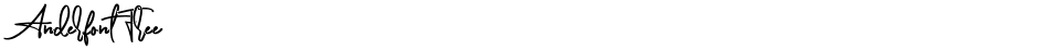 AnderfontFreeDemo