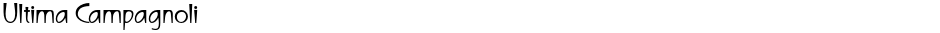 Ultima CampagnoliDemo