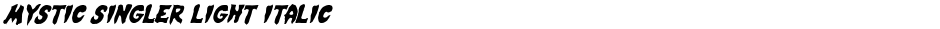 Mystic Singler Light ItalicDemo