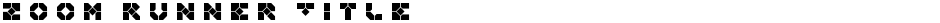 Zoom Runner TitleDemo