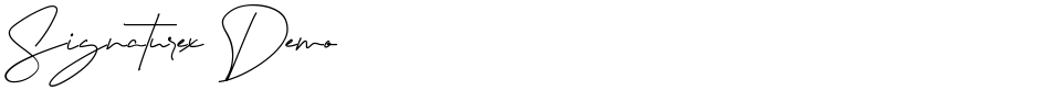 Signaturex DemoDemo